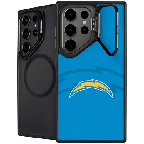 NFL Los Angeles Chargers Double Vision Galaxy S25 Ultra Kickstand Case
